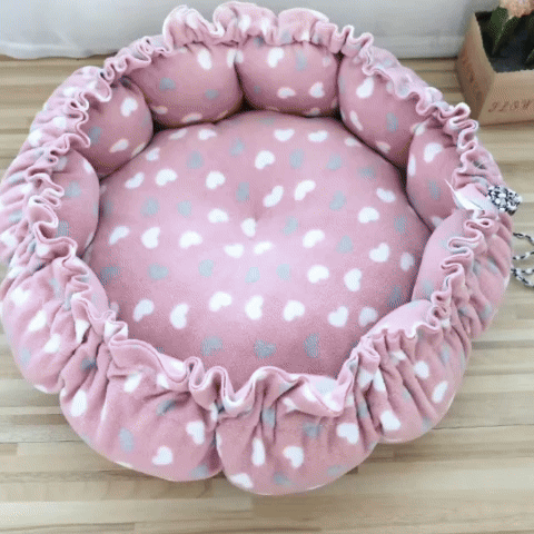 coussin- chat- rond