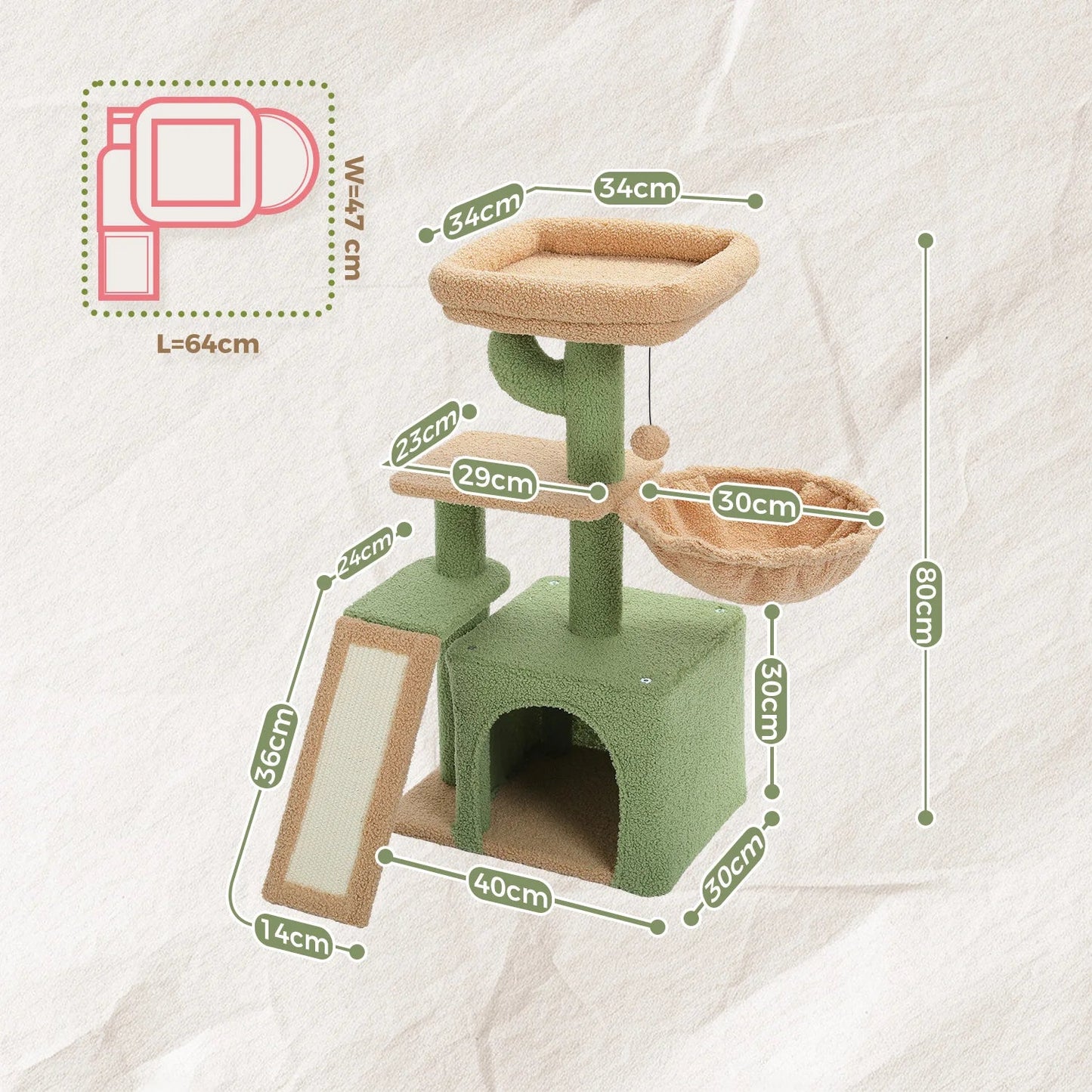 mini arbre pour chat - Chatsadore.com