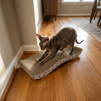 griffoir Chat carton robuste
