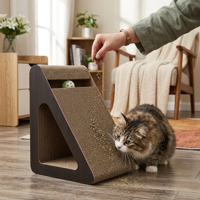 griffoir-pour-chat-dans-le-salon 