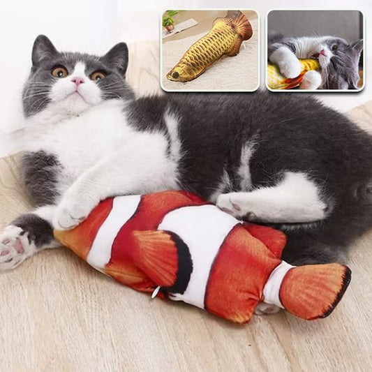 jouet - chat - interactif - poissons™ - Chatsadore.com