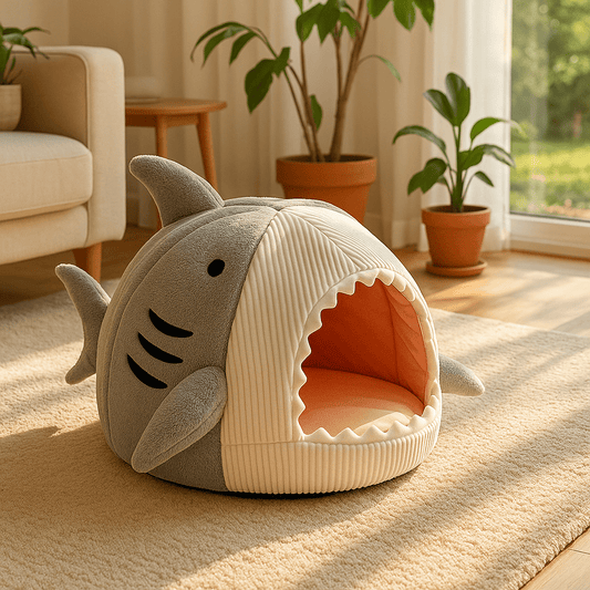 maison - pour - chat - requins - Chatsadore.com