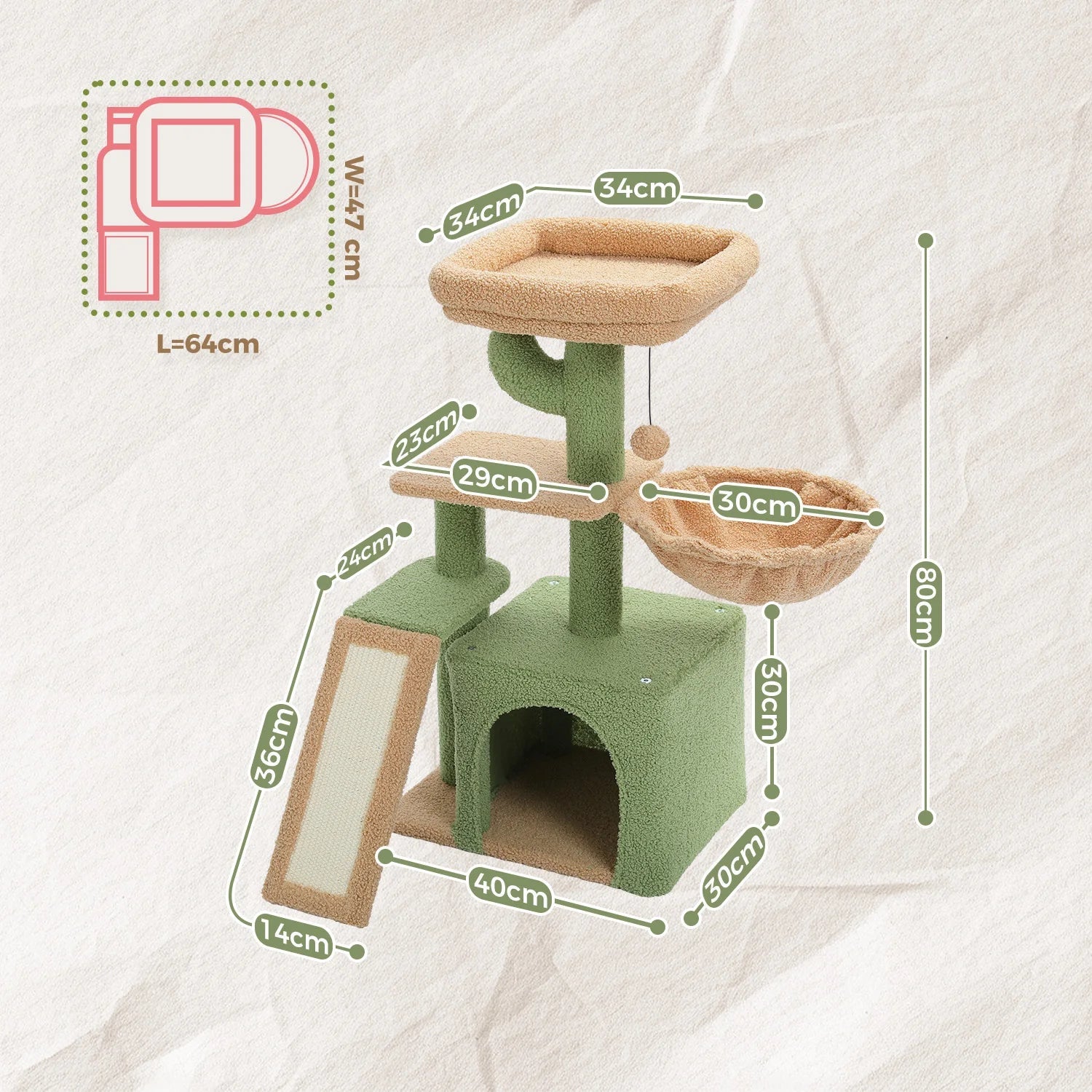 mini arbre pour chat - Chatsadore.com