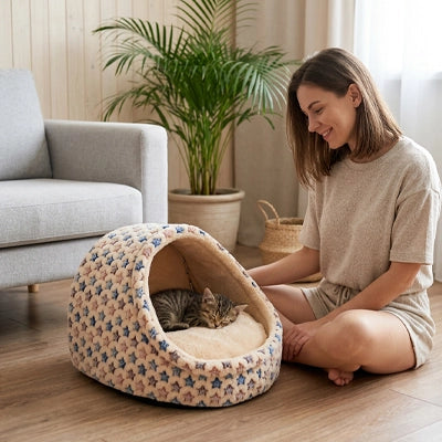 nich pour chat Matériaux de qualité