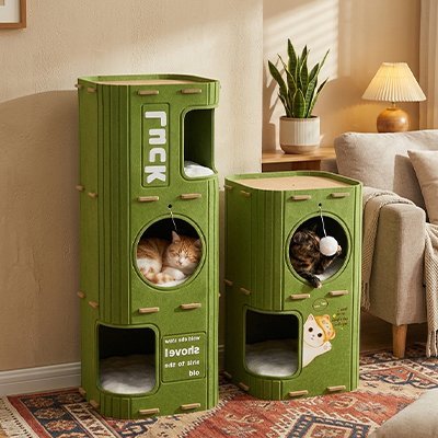 Niche pour chat Plusieurs niveaux
