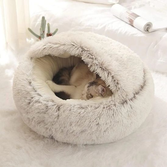 Panier pour Chat Donut Douillet nid